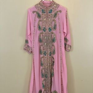 Pakistani Kameez Tunic Handmade and Beaded Sz Lg